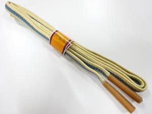 未使用品　正絹　手組帯締め